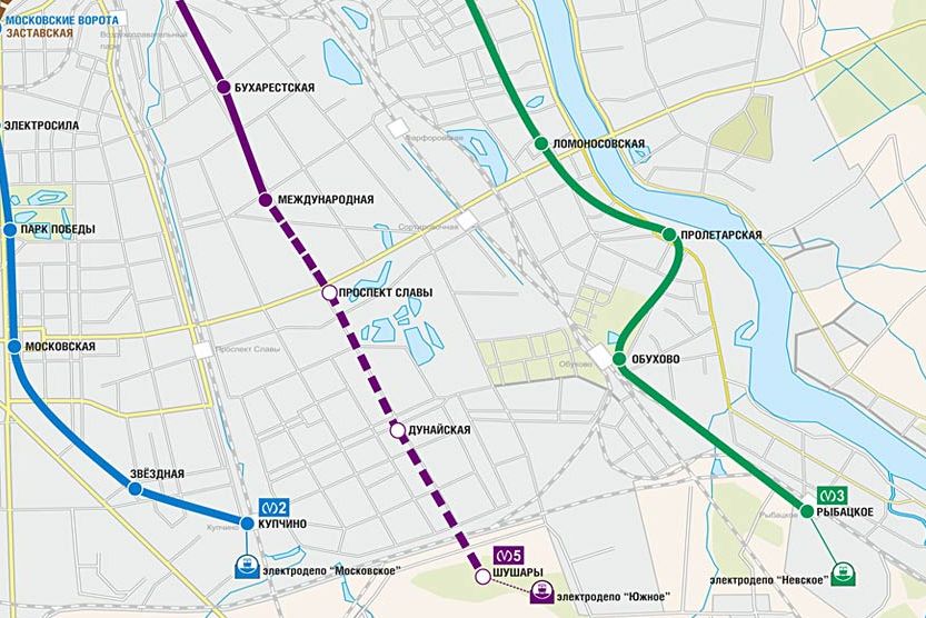 Дунайская станция метро схема